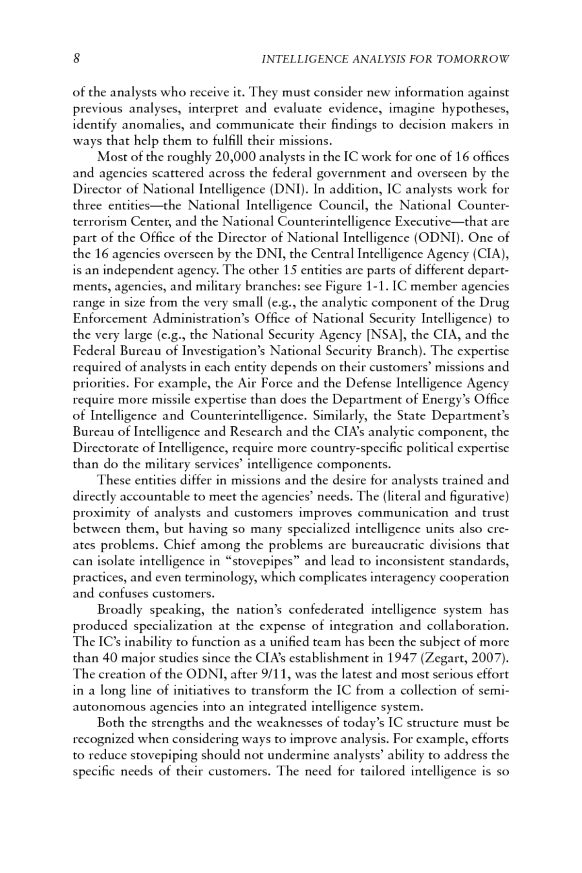 1 Challenges for the Intelligence Community | Intelligence Analysis for ...